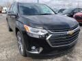 2021 Mosaic Black Metallic Chevrolet Traverse LT  photo #2