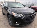 2021 Mosaic Black Metallic Chevrolet Traverse LT  photo #2