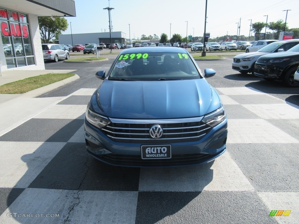 2019 Jetta S - Blue Silk Metallic / Titan Black photo #2