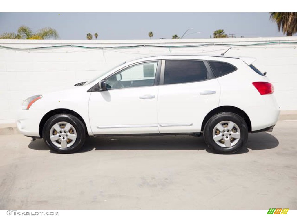 2013 Rogue S - Pearl White / Gray photo #10