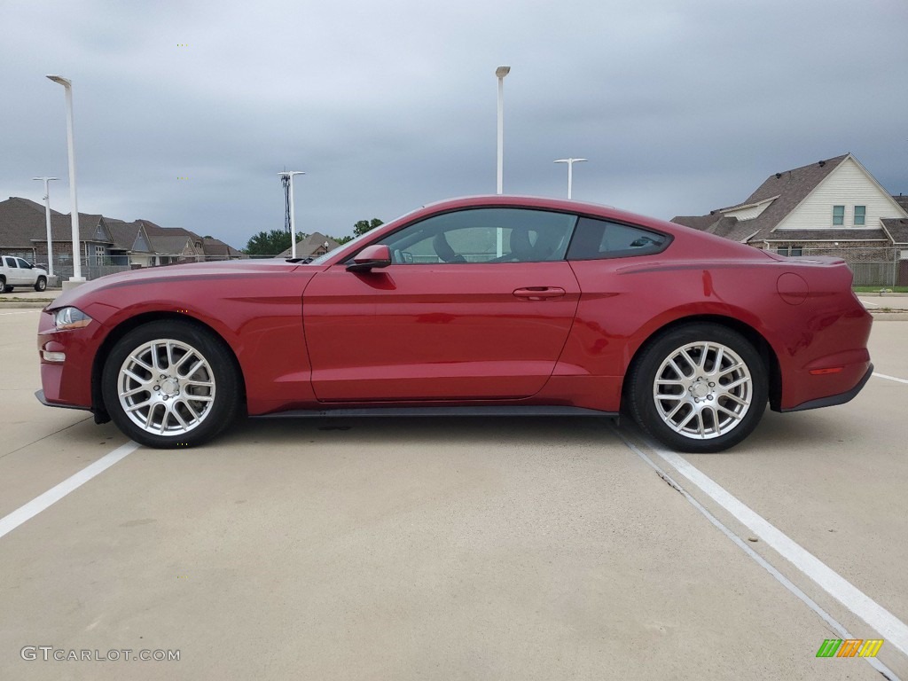 2018 Mustang EcoBoost Premium Fastback - Ruby Red / Ebony photo #5