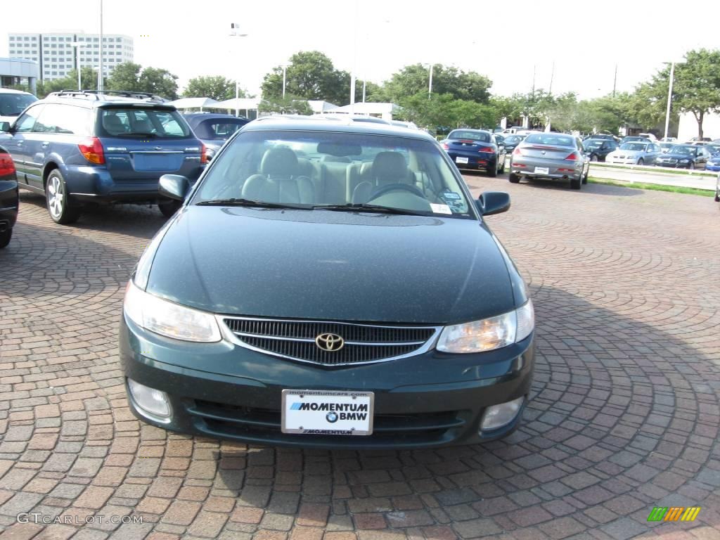 1999 Solara SLE V6 Coupe - Fairway Green Pearl / Ivory photo #3