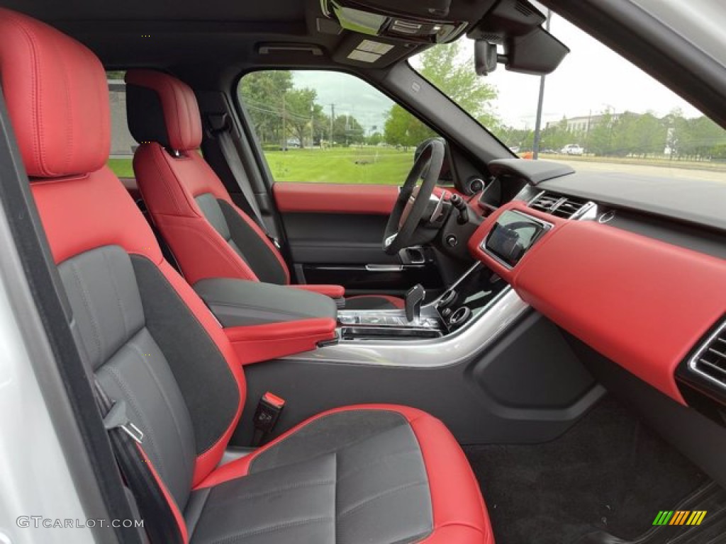 Pimento/Ebony Interior 2021 Land Rover Range Rover Sport HST Photo #141705947