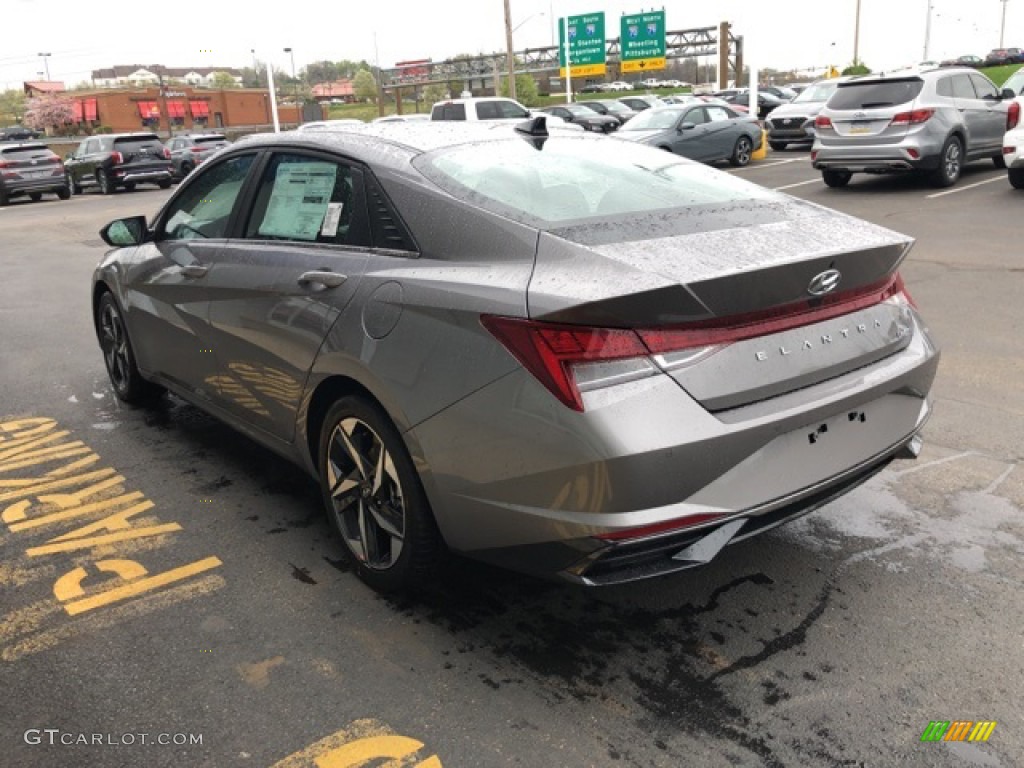 2021 Elantra Limited - Fluid Metal / Black photo #3