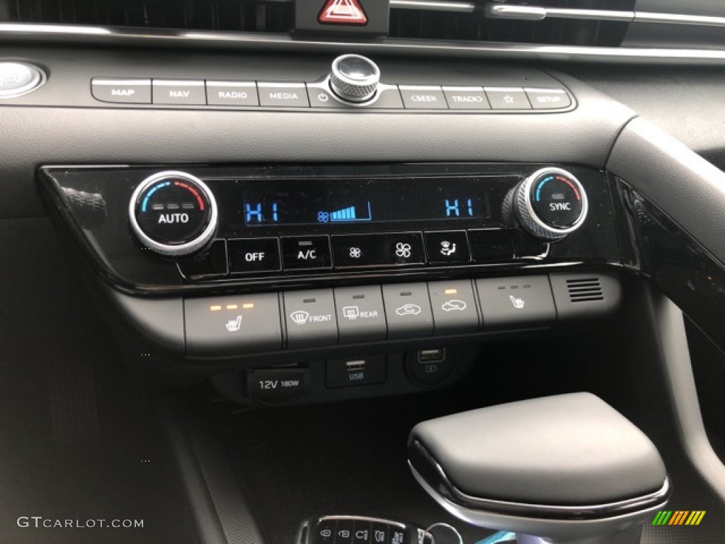2021 Elantra Limited - Fluid Metal / Black photo #8