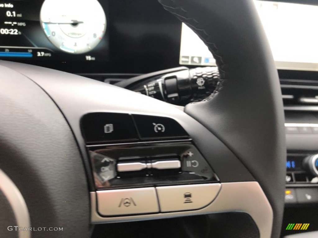 2021 Elantra Limited - Fluid Metal / Black photo #12