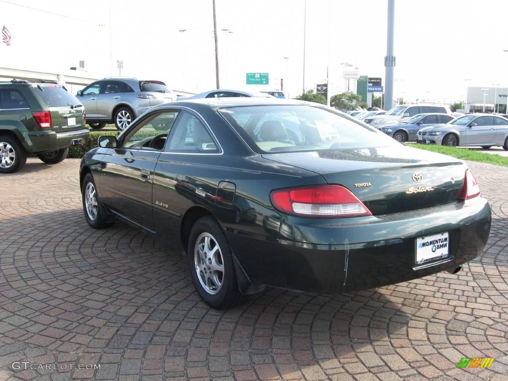 1999 Solara SLE V6 Coupe - Fairway Green Pearl / Ivory photo #8