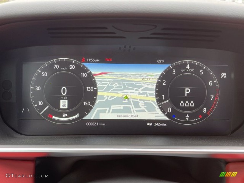2021 Land Rover Range Rover Sport HST Gauges Photo #141706538
