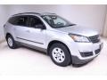 Silver Ice Metallic 2017 Chevrolet Traverse LS AWD