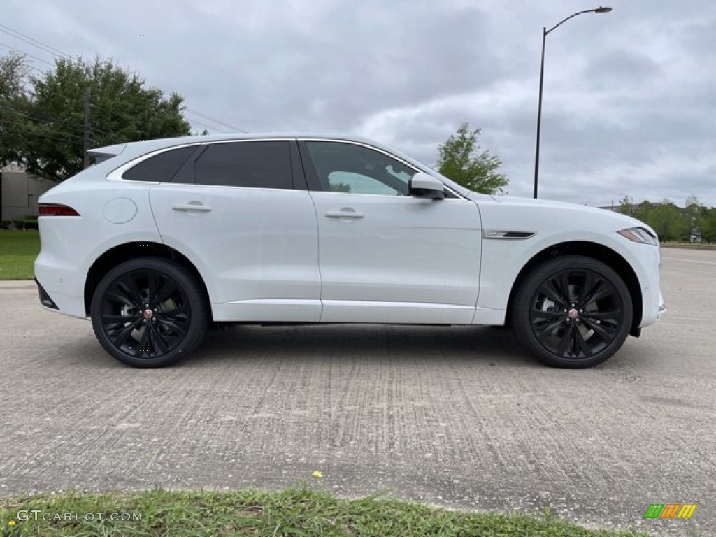 Fuji White 2021 Jaguar F-PACE P400 R Exterior Photo #141706967