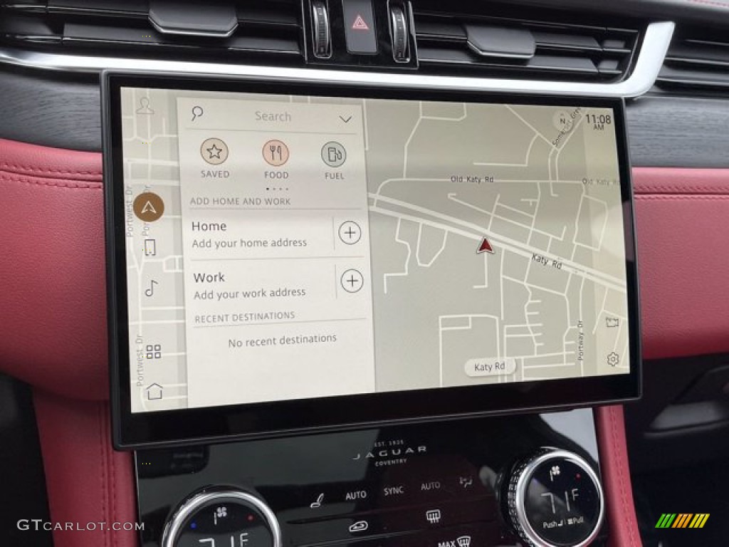 2021 Jaguar F-PACE P400 R Navigation Photo #141707189