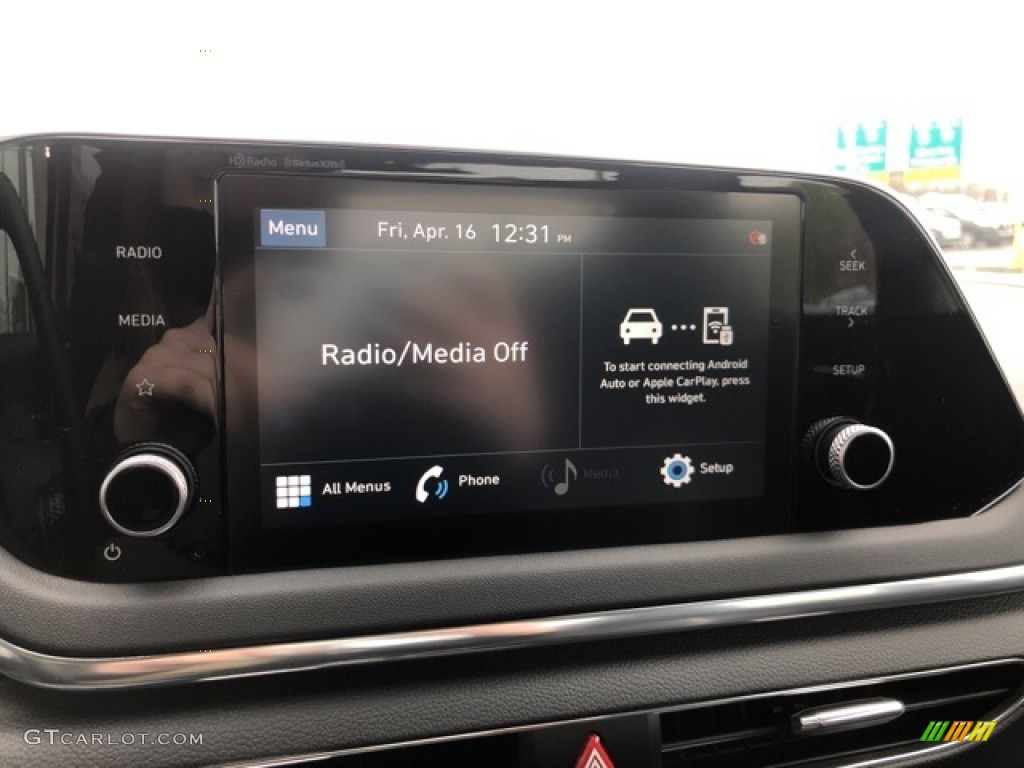 2021 Sonata SEL - Stormy Sea / Black photo #9