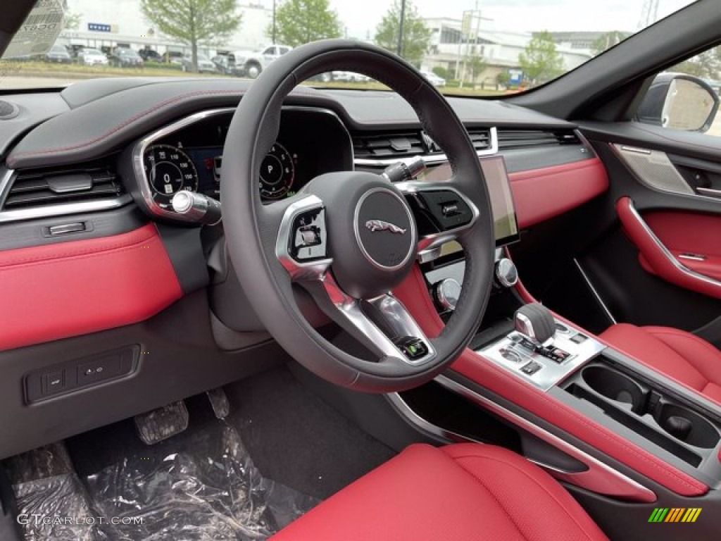 2021 Jaguar F-PACE P400 R Dashboard Photos