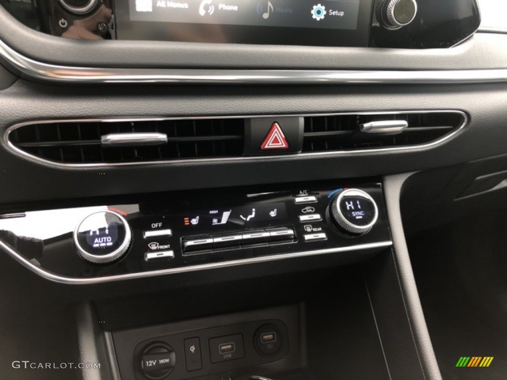 2021 Sonata SEL - Stormy Sea / Black photo #10