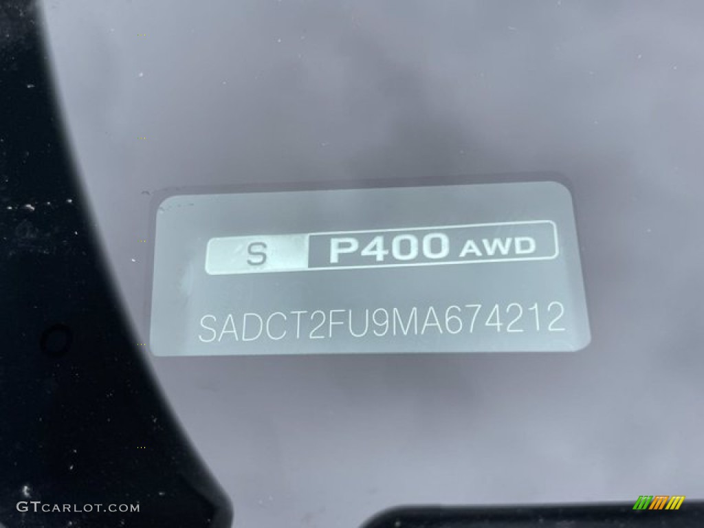 2021 Jaguar F-PACE P400 R Marks and Logos Photo #141707483