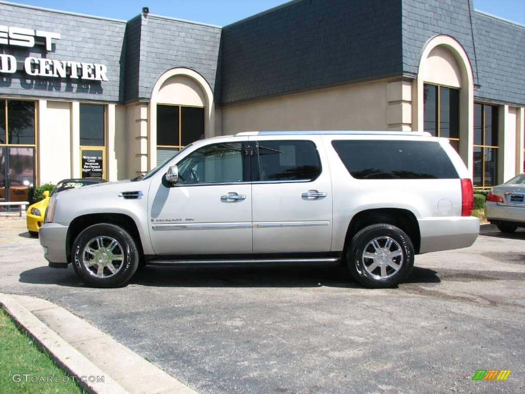 2008 Escalade ESV AWD - Gold Mist / Cocoa/Light Cashmere photo #4