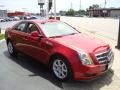 2009 Crystal Red Cadillac CTS 4 AWD Sedan  photo #3