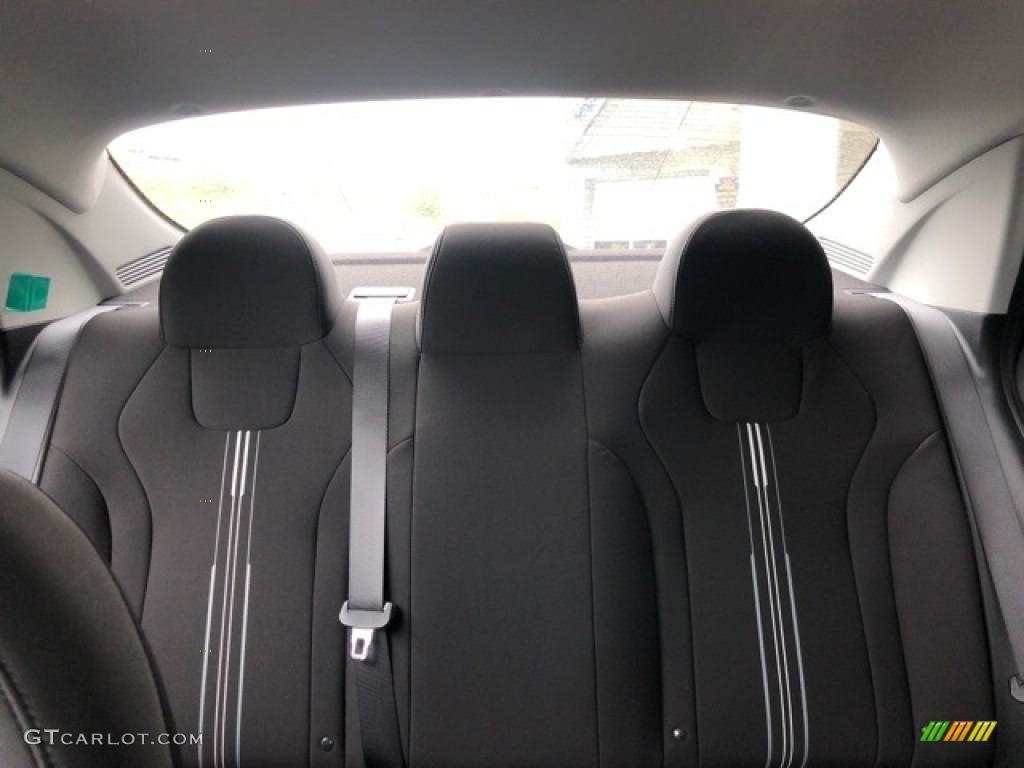 2021 Elantra Blue Hybrid - Electric Shadow / Black photo #15