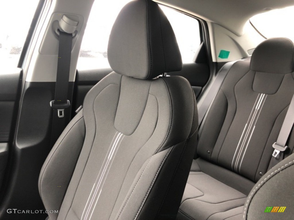 2021 Elantra Blue Hybrid - Electric Shadow / Black photo #16