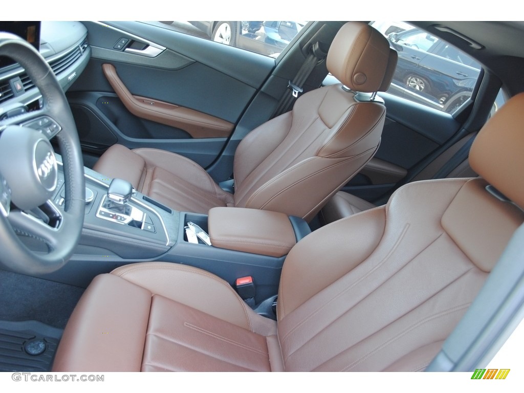 Nougat Brown Interior 2019 Audi A4 Premium Plus quattro Photo #141708625