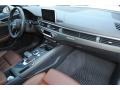 2019 Audi A4 Nougat Brown Interior Dashboard Photo