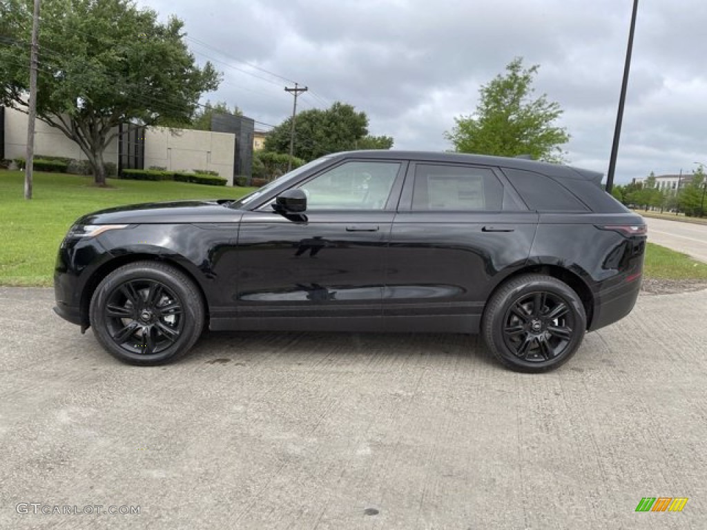 2021 Range Rover Velar S - Santorini Black Metallic / Dapple Gray/Ebony photo #6