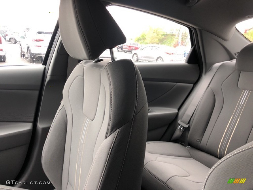 2021 Elantra Blue Hybrid - Phantom Black / Medium Gray photo #16