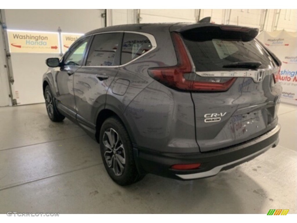 2021 CR-V EX AWD - Modern Steel Metallic / Gray photo #3