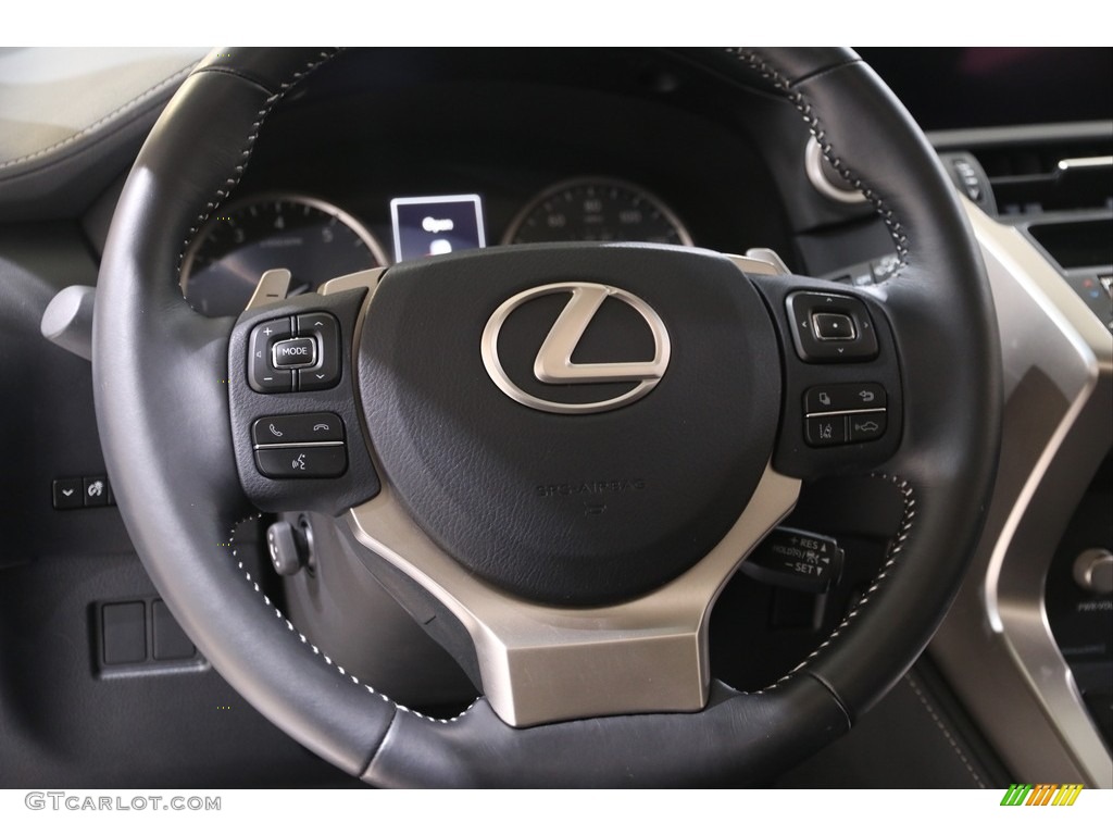 2018 Lexus NX 300 Black Steering Wheel Photo #141709447