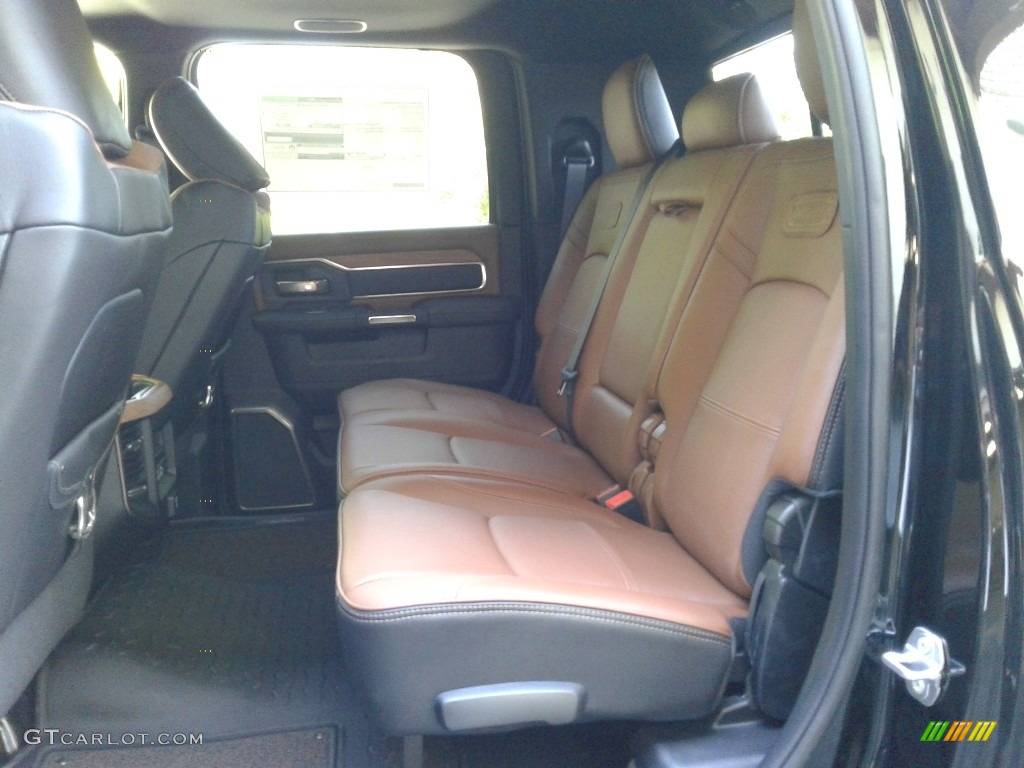 2021 Ram 3500 Limited Longhorn Mega Cab 4x4 Rear Seat Photo #141710519