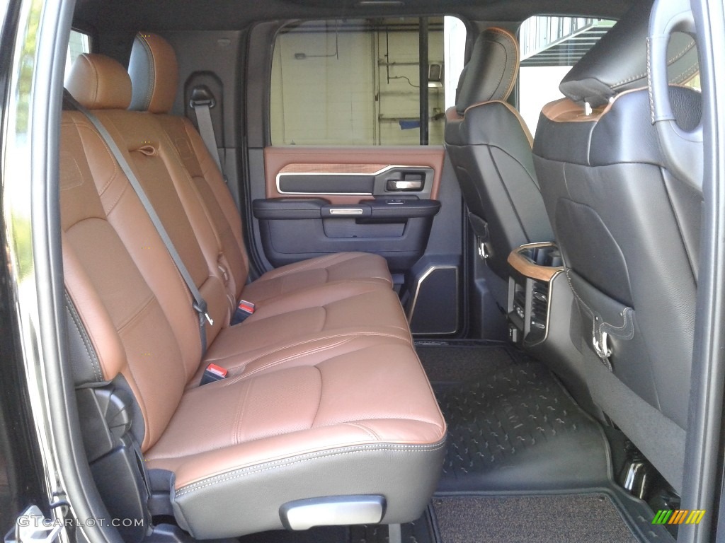 2021 Ram 3500 Limited Longhorn Mega Cab 4x4 Rear Seat Photo #141710585