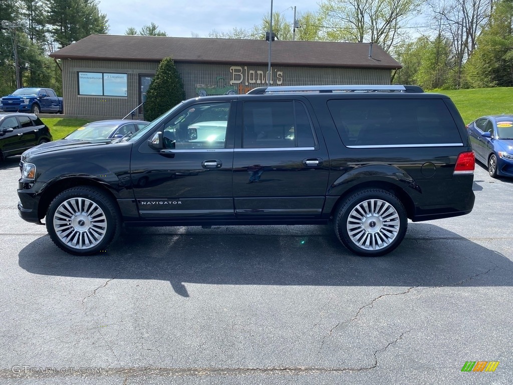 2017 Navigator L Reserve 4x4 - Black Velvet / Ebony photo #1