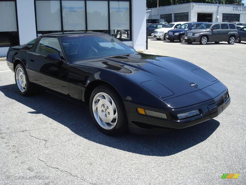 1995 Corvette Coupe - Black / Black photo #5