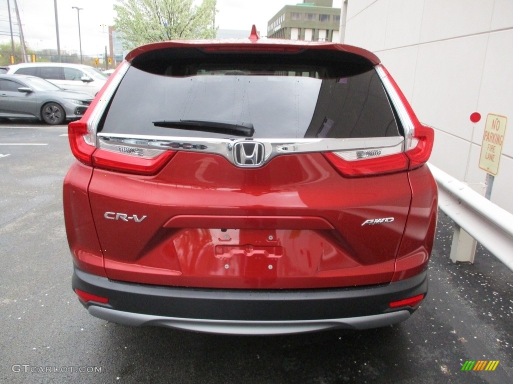 2019 CR-V EX AWD - Molten Lava Pearl / Ivory photo #4