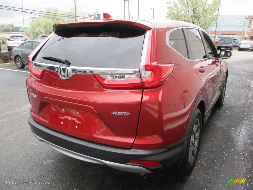 2019 CR-V EX AWD - Molten Lava Pearl / Ivory photo #5