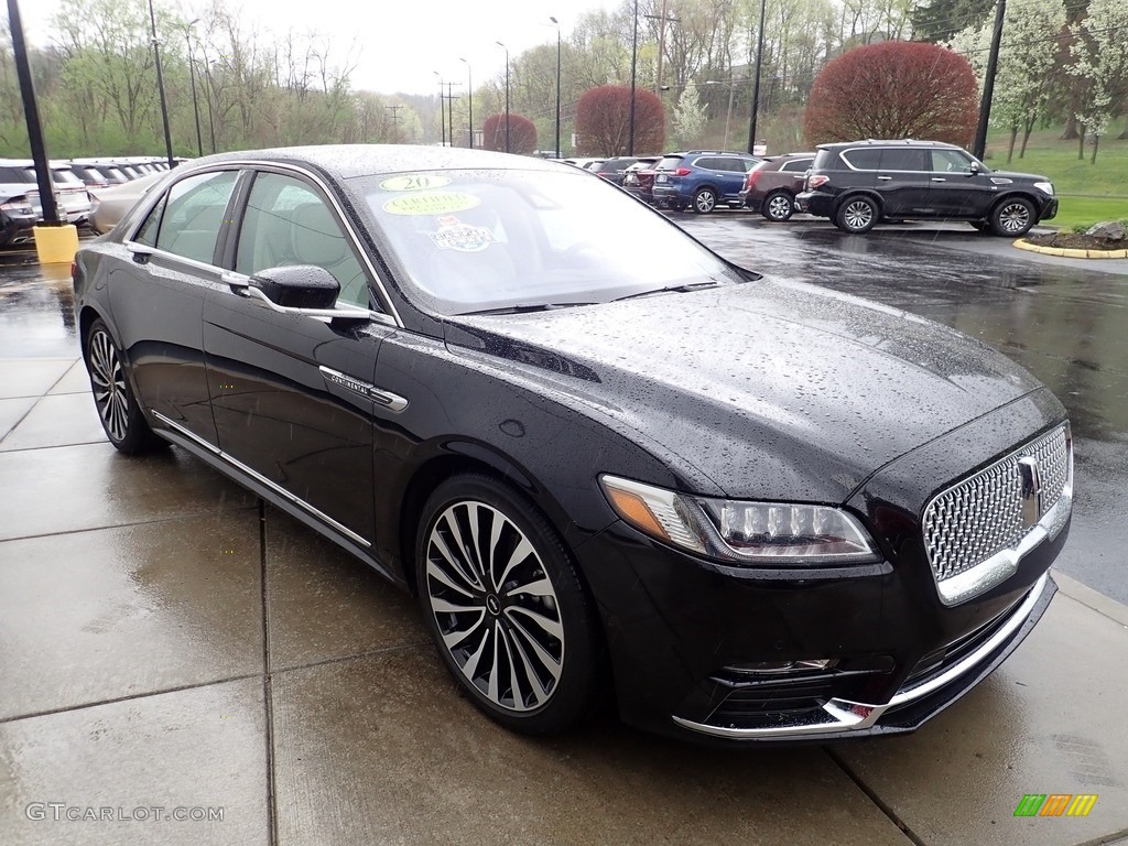 Infinite Black 2020 Lincoln Continental Black Label AWD Exterior Photo #141712634