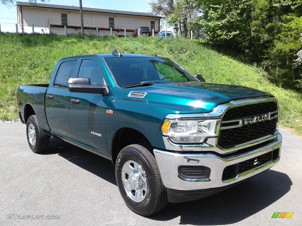 Timberline Green Pearl 2021 Ram 2500 Tradesman Crew Cab 4x4 Exterior Photo #141712809