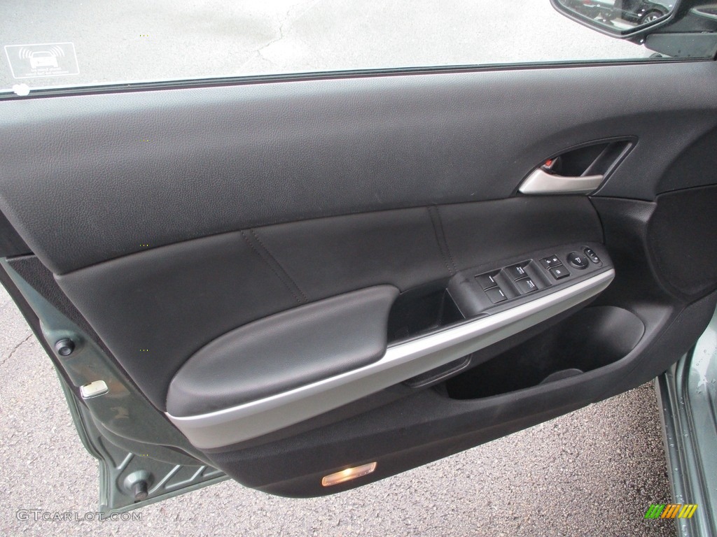 2008 Accord EX-L V6 Sedan - Mystic Green Metallic / Black photo #10