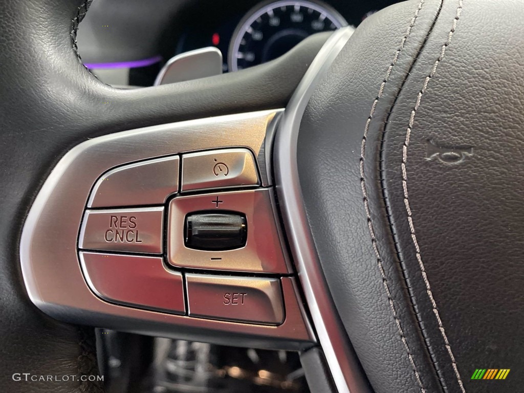 2018 7 Series 740i Sedan - Mineral White Metallic / Black photo #18