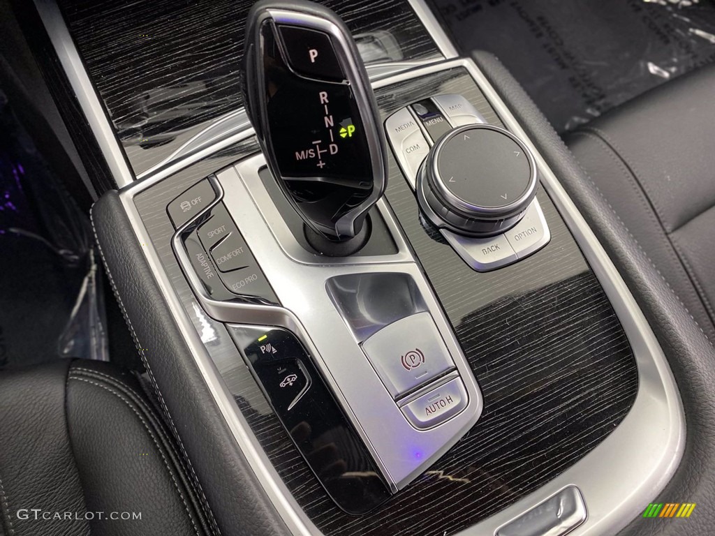 2018 7 Series 740i Sedan - Mineral White Metallic / Black photo #27