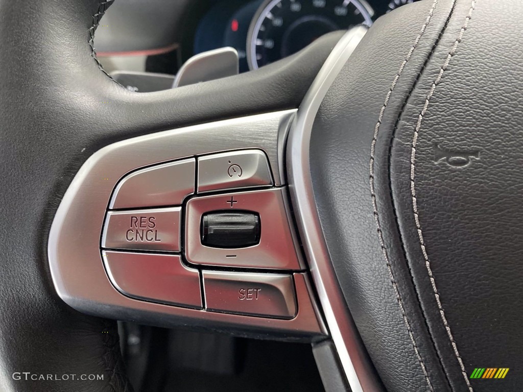 2018 7 Series 740i Sedan - Black Sapphire Metallic / Black photo #19