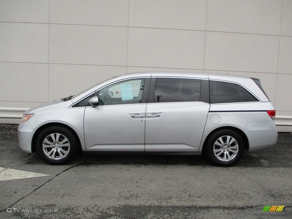 2015 Odyssey EX-L - Alabaster Silver Metallic / Gray photo #2