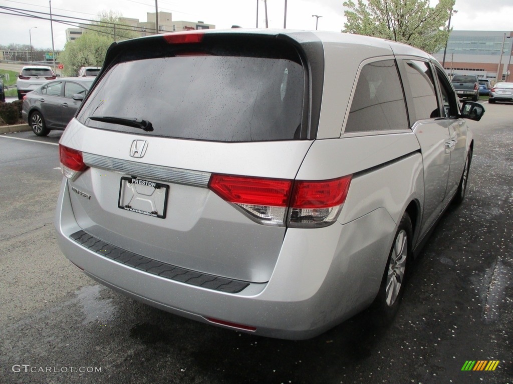 2015 Odyssey EX-L - Alabaster Silver Metallic / Gray photo #5