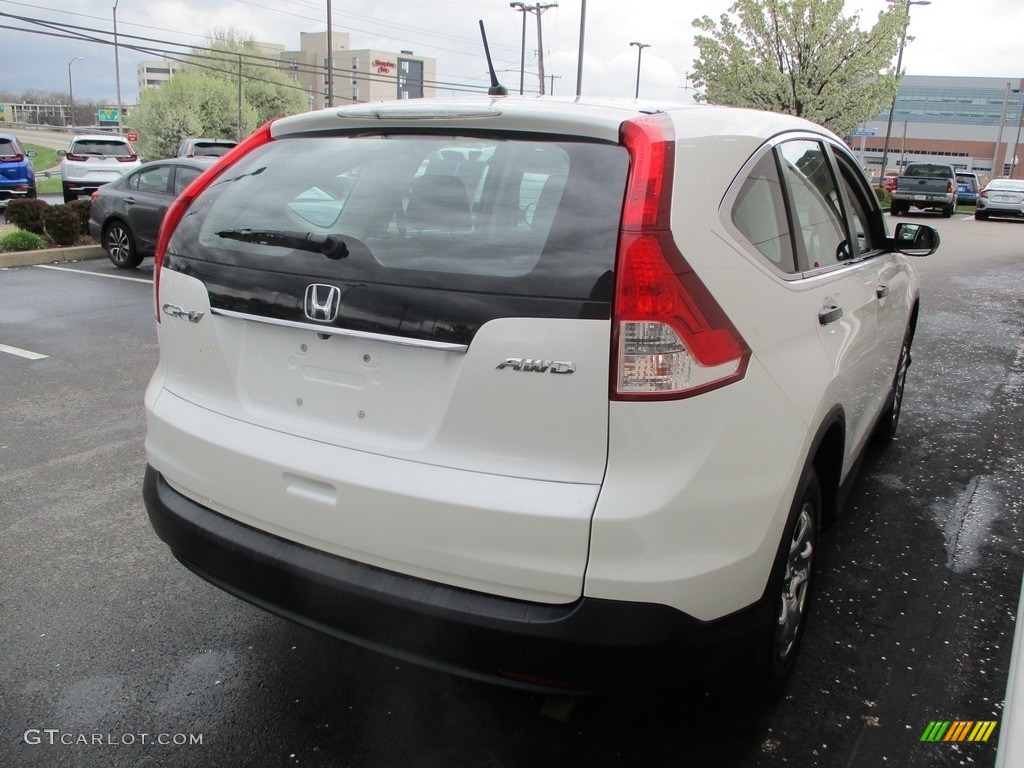 2014 CR-V LX AWD - White Diamond Pearl / Black photo #5