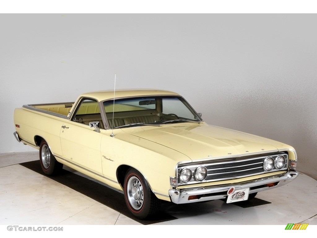 Meadowlark Yellow 1969 Ford Ranchero 500 Exterior Photo #141714998