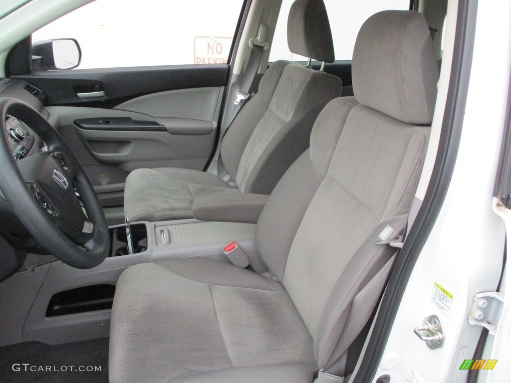 2014 CR-V LX AWD - White Diamond Pearl / Black photo #11