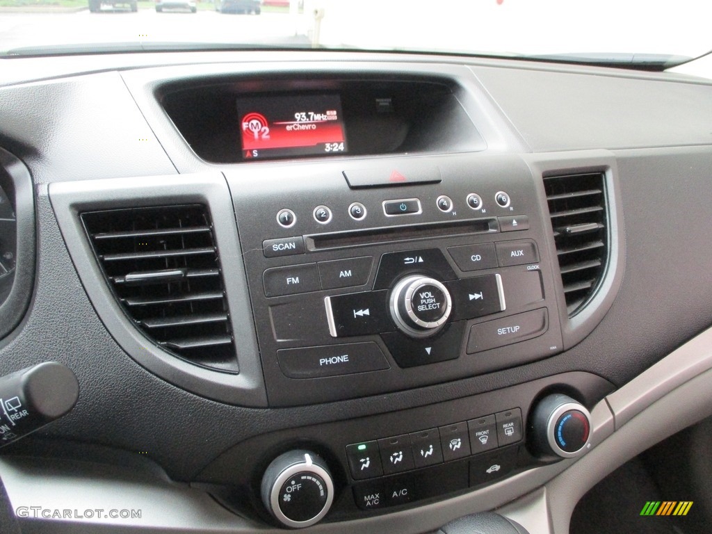 2014 CR-V LX AWD - White Diamond Pearl / Black photo #14
