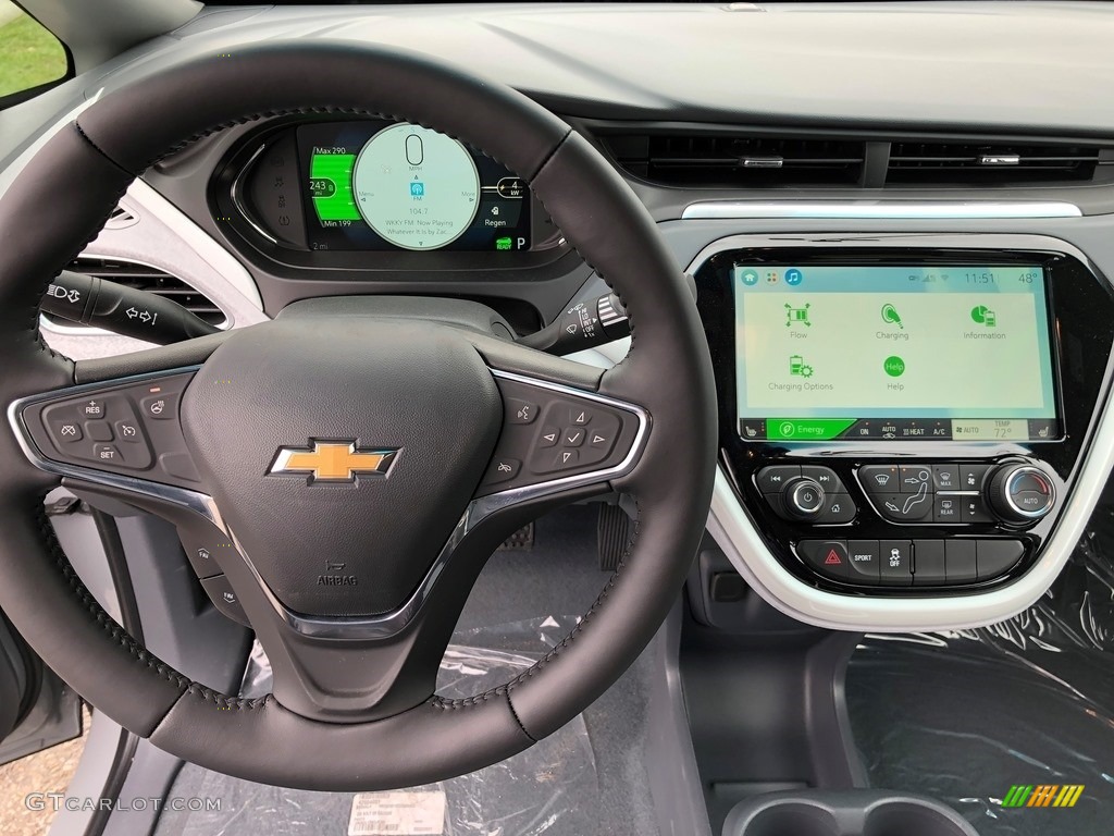 2021 Bolt EV LT - Slate Gray Metallic / Dark Galvanized Gray/Sky Cool Gray photo #7