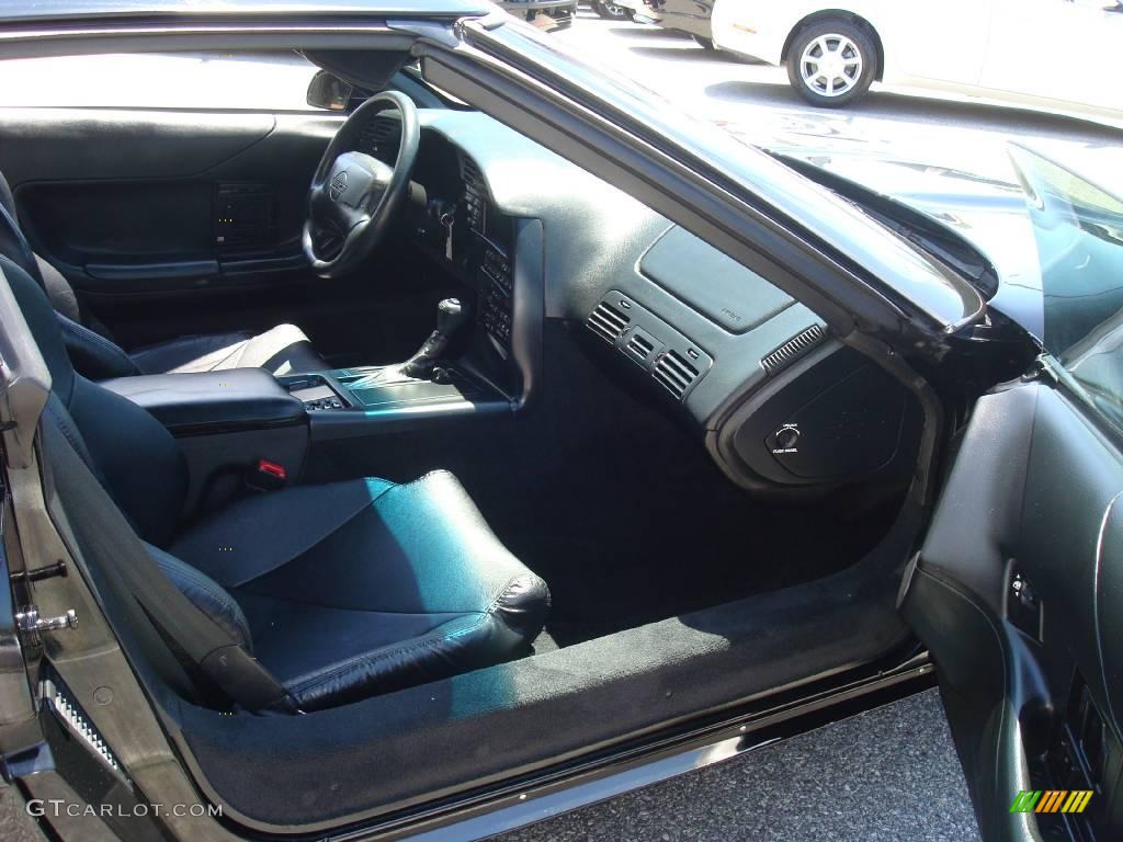 1995 Corvette Coupe - Black / Black photo #54