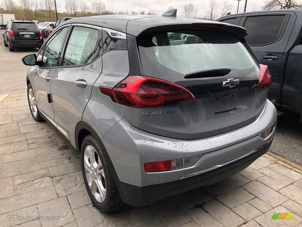 2021 Bolt EV LT - Slate Gray Metallic / Dark Galvanized Gray/Sky Cool Gray photo #4